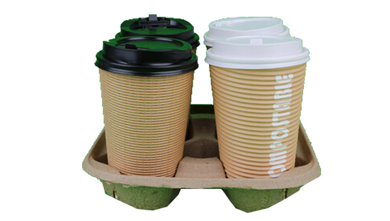 Pulp Molded Disposable Cup Lid - Image 3